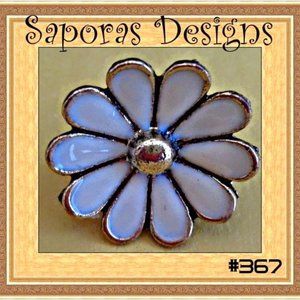 Daisy Design Antique Ring Size 6 & Adjustable To Fit Most Fingers